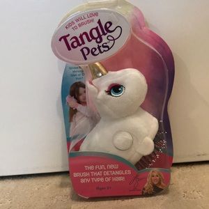 Tangle Pets Unicorn Plush Hair Brush